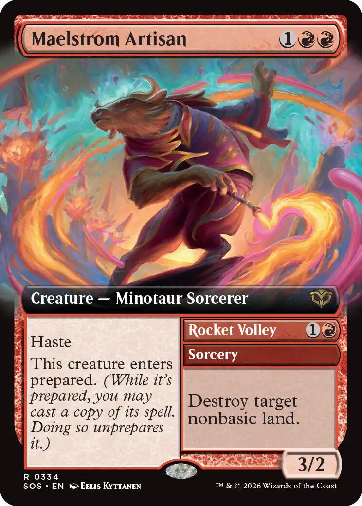 Maelstrom Artisan (Extended Art) [Secrets of Strixhaven] | Total Play