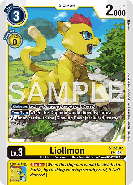 Liollmon [ST23-02] [Starter Deck: Beatbreak] | Total Play