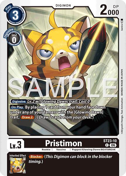 Pristimon [ST23-10] [Starter Deck: Beatbreak] | Total Play