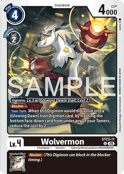 Wolvermon [ST23-11] [Starter Deck: Beatbreak] | Total Play