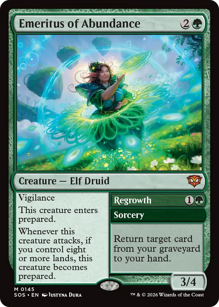 Emeritus of Abundance [Secrets of Strixhaven] | Total Play