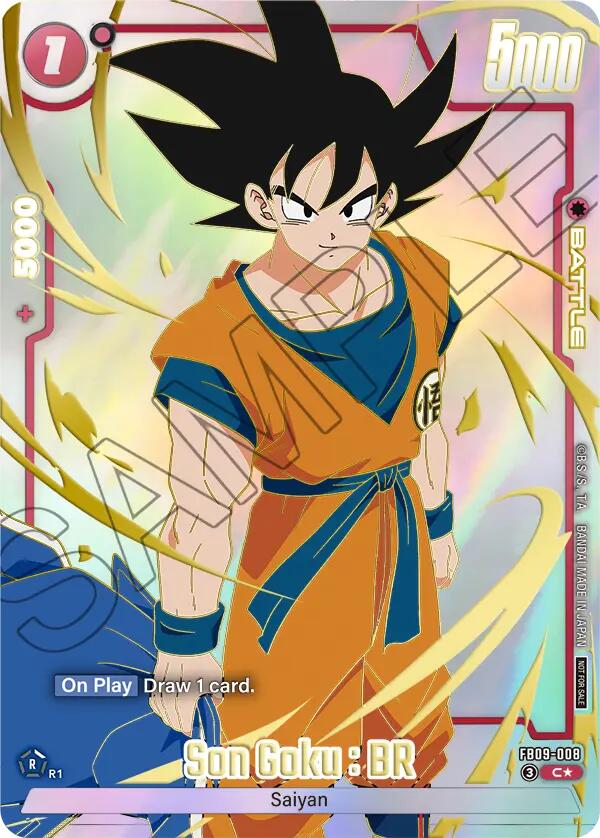 Son Goku : BR (FB09-008) (Limited Pack 26-27 WAVE1) [Fusion World Tournament Cards] | Total Play