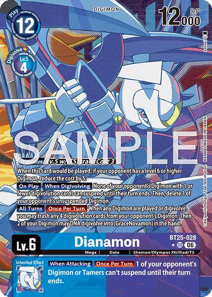 Dianamon [BT25-028] (Alternate Art) [Dual Revolution] | Total Play