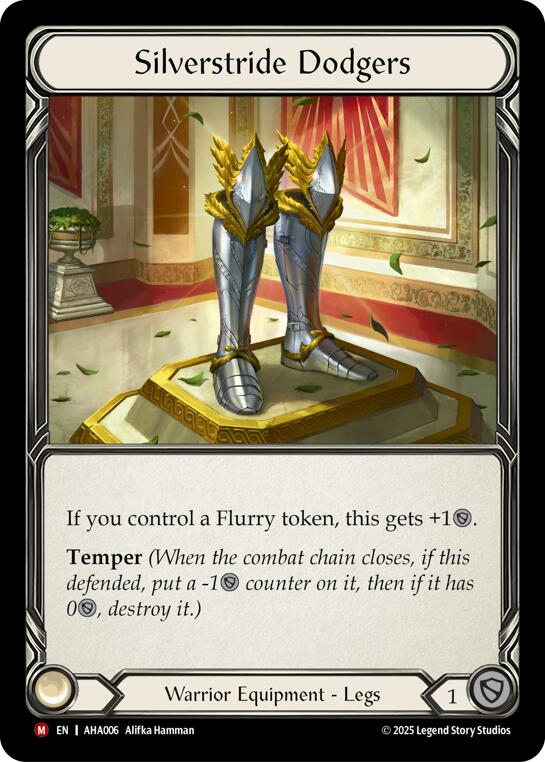 Silverstride Dodgers [AHA006] (Armory Deck Origins: Hala)  Rainbow Foil | Total Play