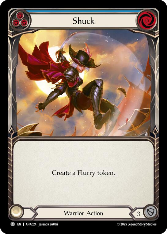 Shuck (Blue) [AHA024] (Armory Deck Origins: Hala) | Total Play
