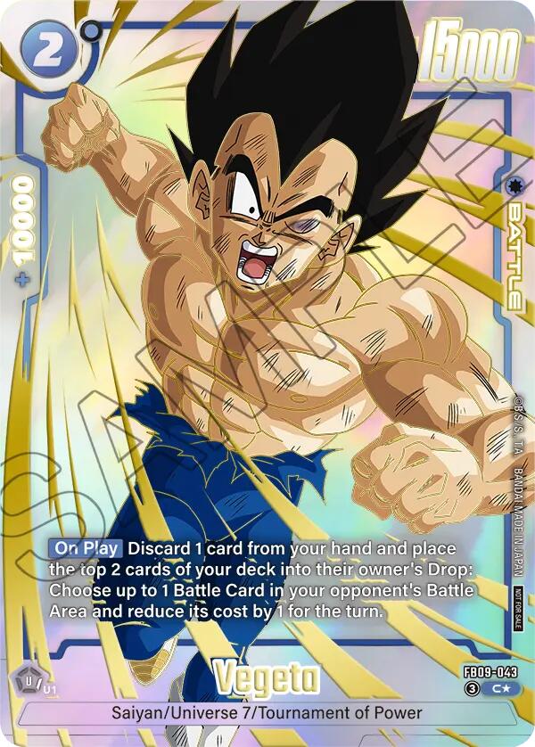 Vegeta (FB09-043) [Fusion World Tournament Cards] | Total Play