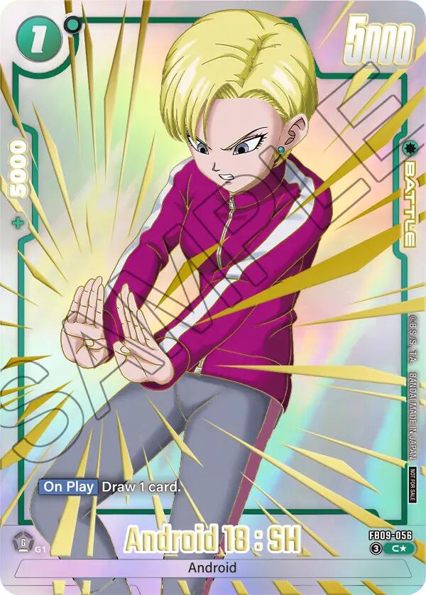 Android 18 : SH (Limited Pack 26-27 WAVE1) [Fusion World Tournament Cards] | Total Play