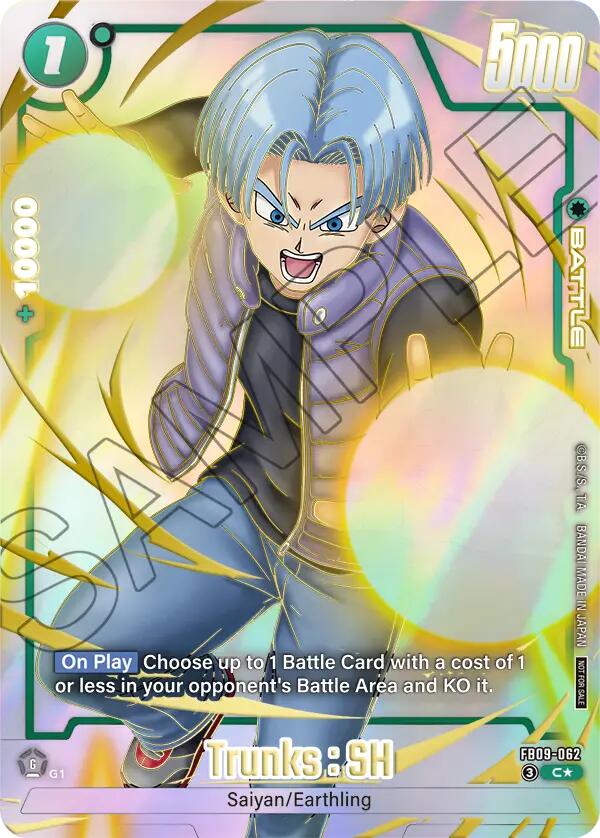 Trunks : SH (Limited Pack 26-27 WAVE1) [Fusion World Tournament Cards] | Total Play