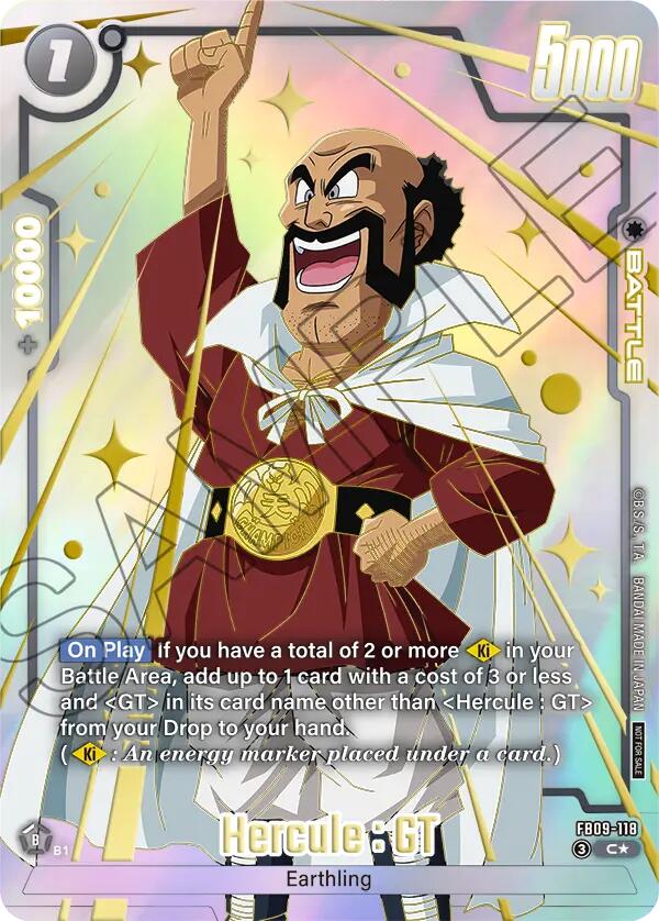 Hercule : GT (Limited Pack 26-27 WAVE1) [Fusion World Tournament Cards] | Total Play