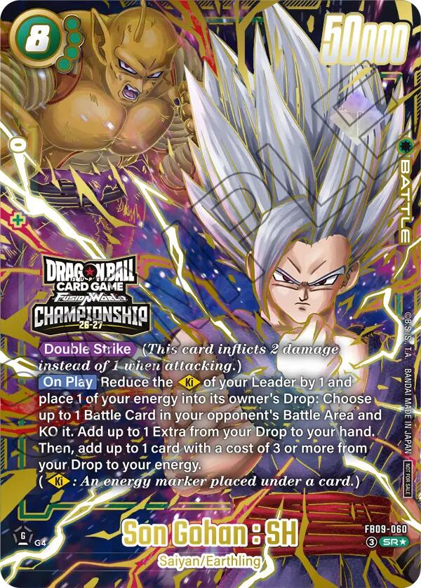 Son Gohan : SH (FB09-060) (Championship 26-27) [Fusion World Tournament Cards] | Total Play