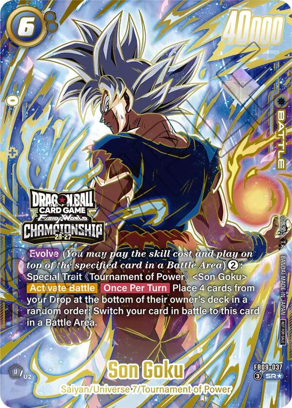 Son Goku (FB09-037) (Championship 26-27) [Fusion World Tournament Cards] | Total Play