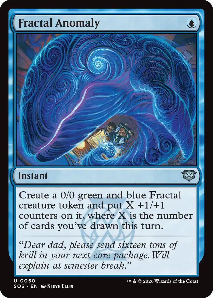 Fractal Anomaly [Secrets of Strixhaven] | Total Play