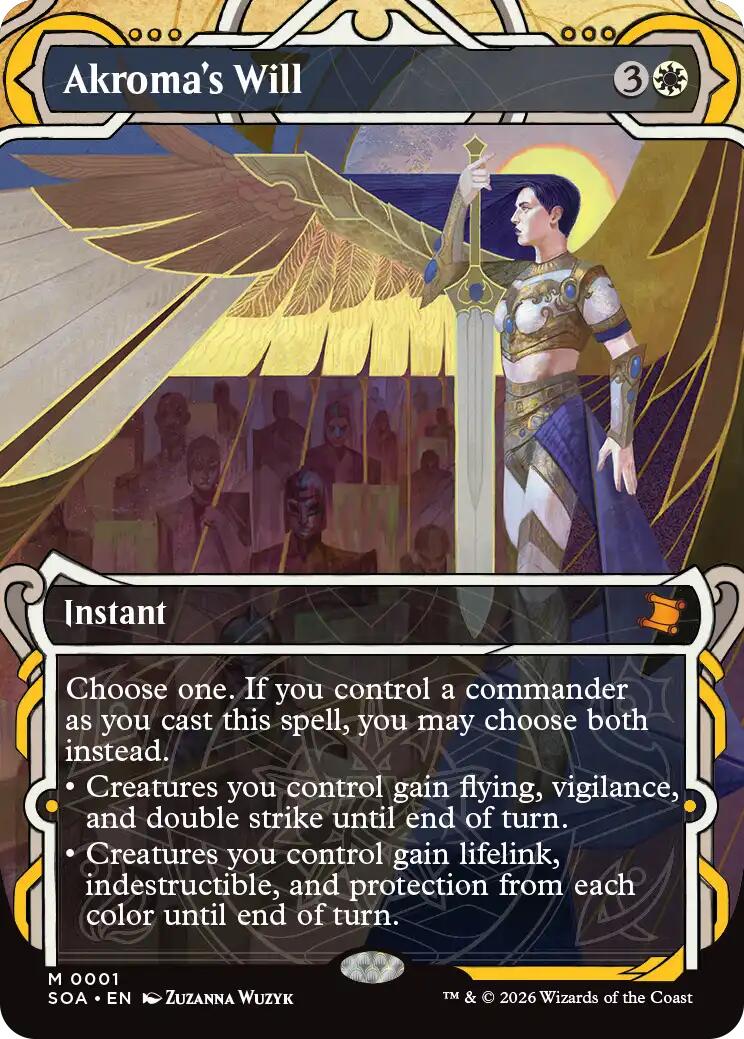 Akroma's Will [Secrets of Strixhaven: Mystical Archive] | Total Play