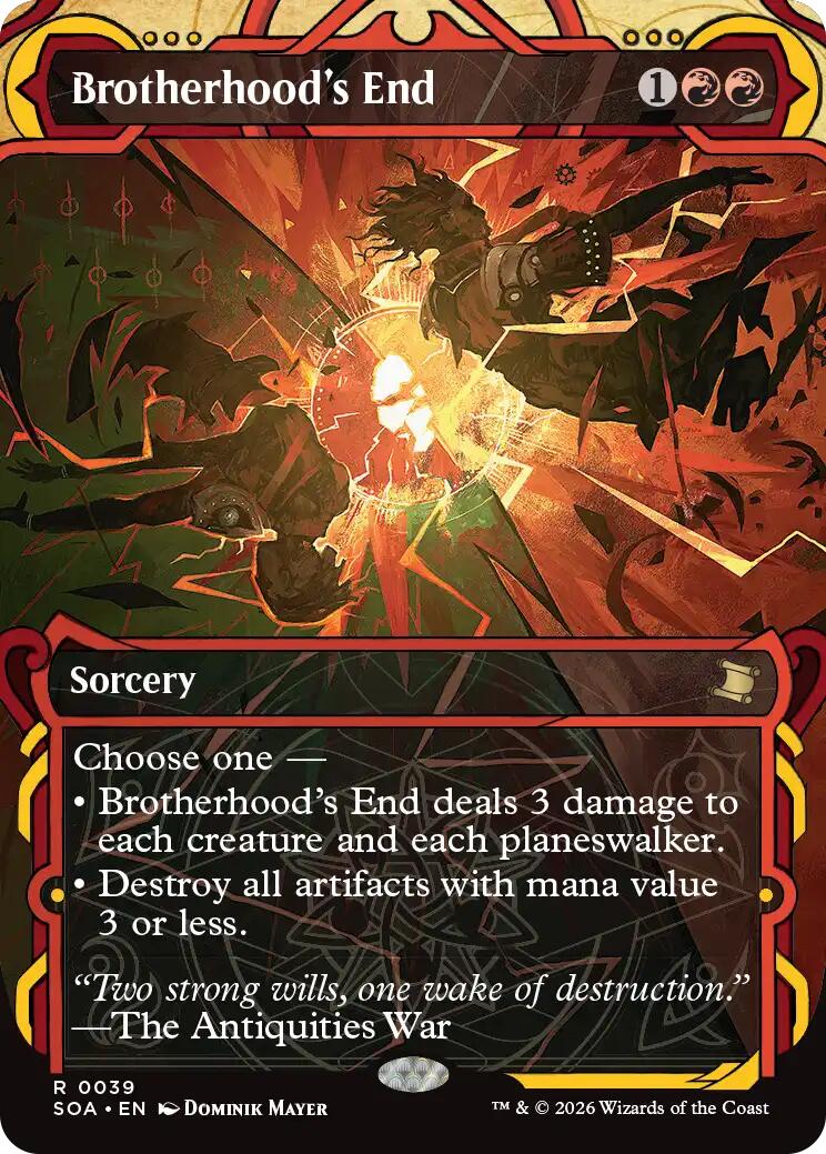 Brotherhood's End [Secrets of Strixhaven: Mystical Archive] | Total Play