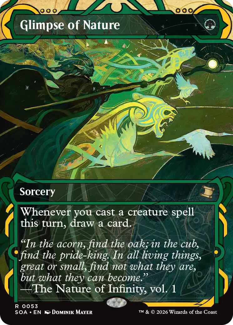 Glimpse of Nature [Secrets of Strixhaven: Mystical Archive] | Total Play