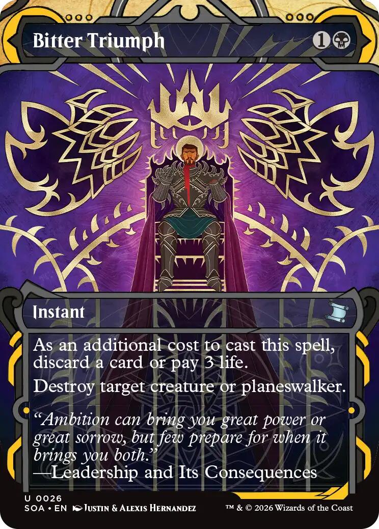 Bitter Triumph [Secrets of Strixhaven: Mystical Archive] | Total Play