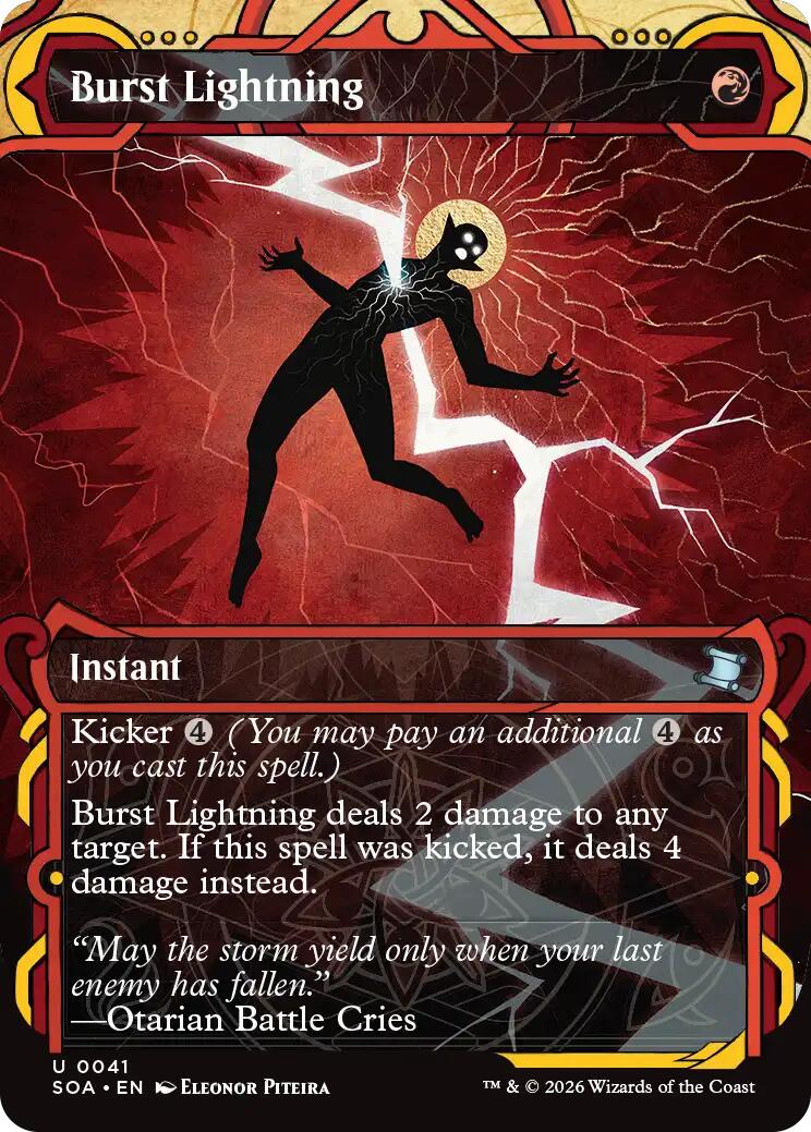 Burst Lightning [Secrets of Strixhaven: Mystical Archive] | Total Play