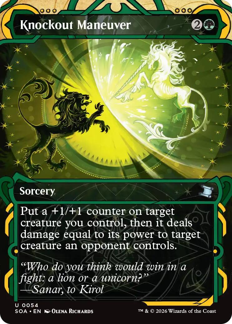 Knockout Maneuver [Secrets of Strixhaven: Mystical Archive] | Total Play