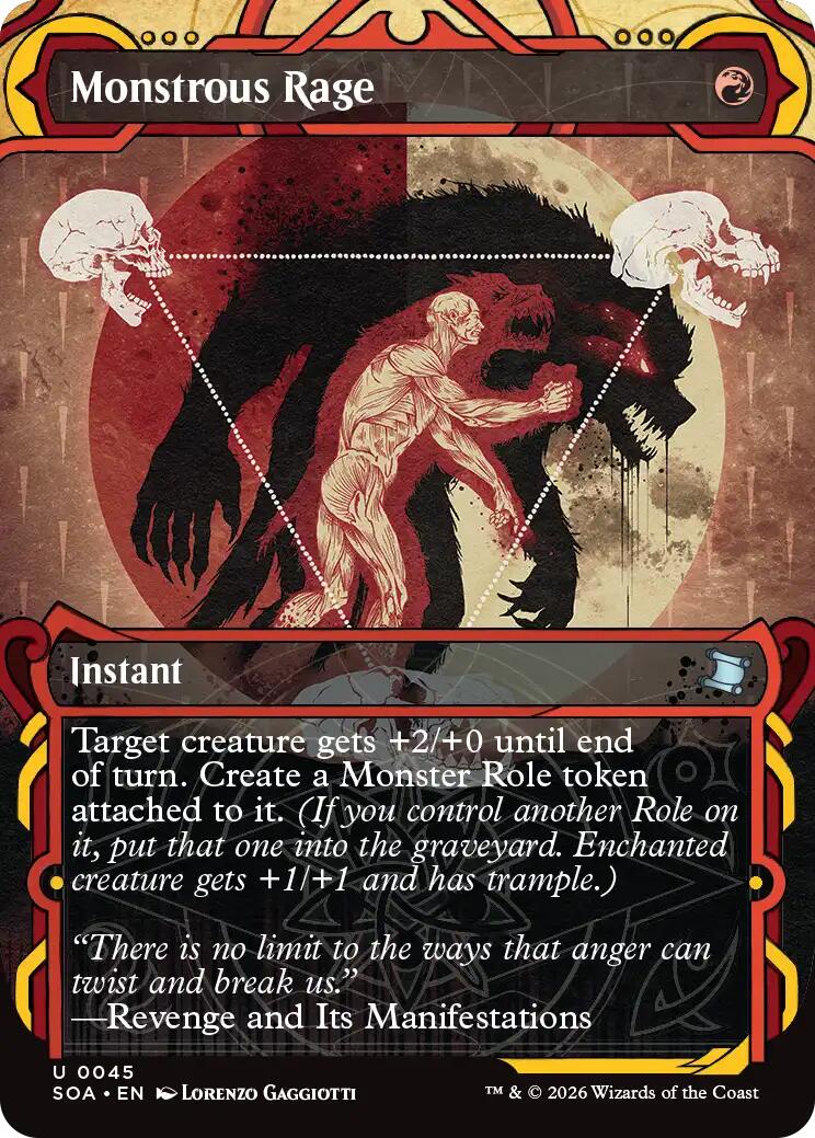 Monstrous Rage [Secrets of Strixhaven: Mystical Archive] | Total Play