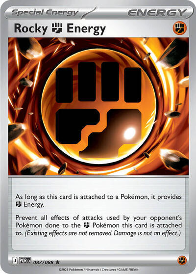 Rocky Fighting Energy (087/088) (Deck Exclusive) [Mega Evolution: Perfect Order] | Total Play