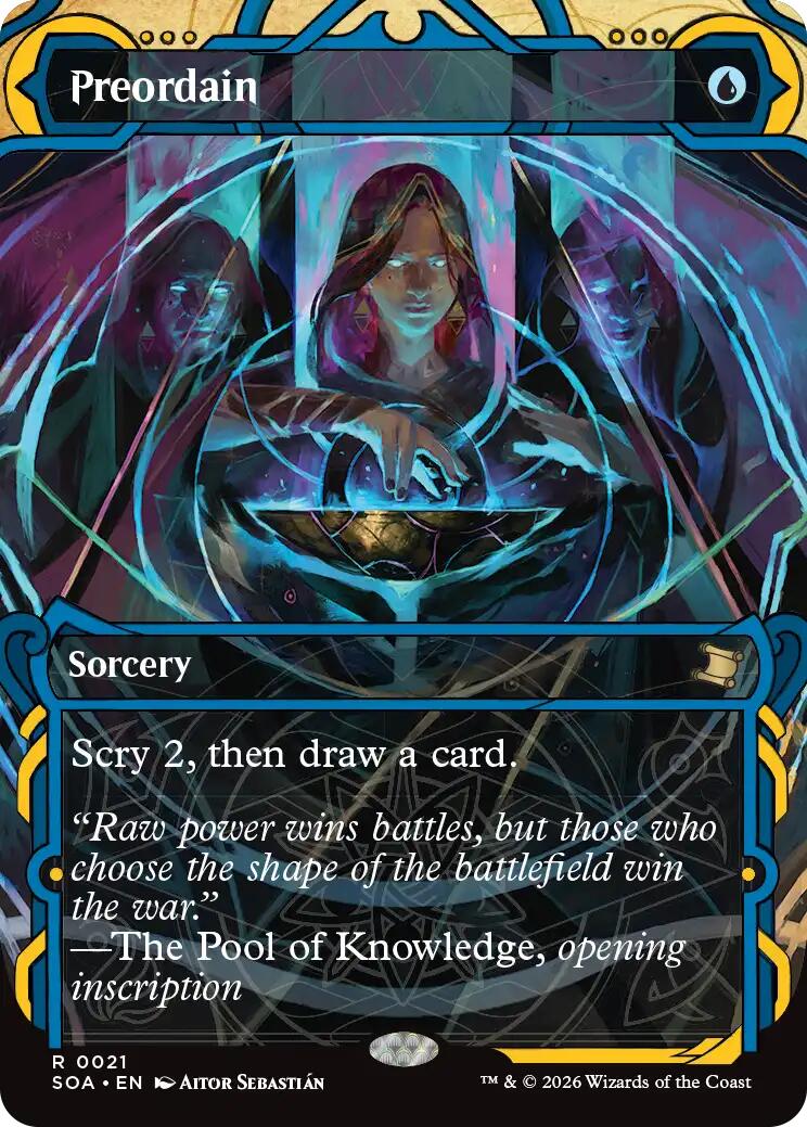 Preordain [Secrets of Strixhaven: Mystical Archive] | Total Play