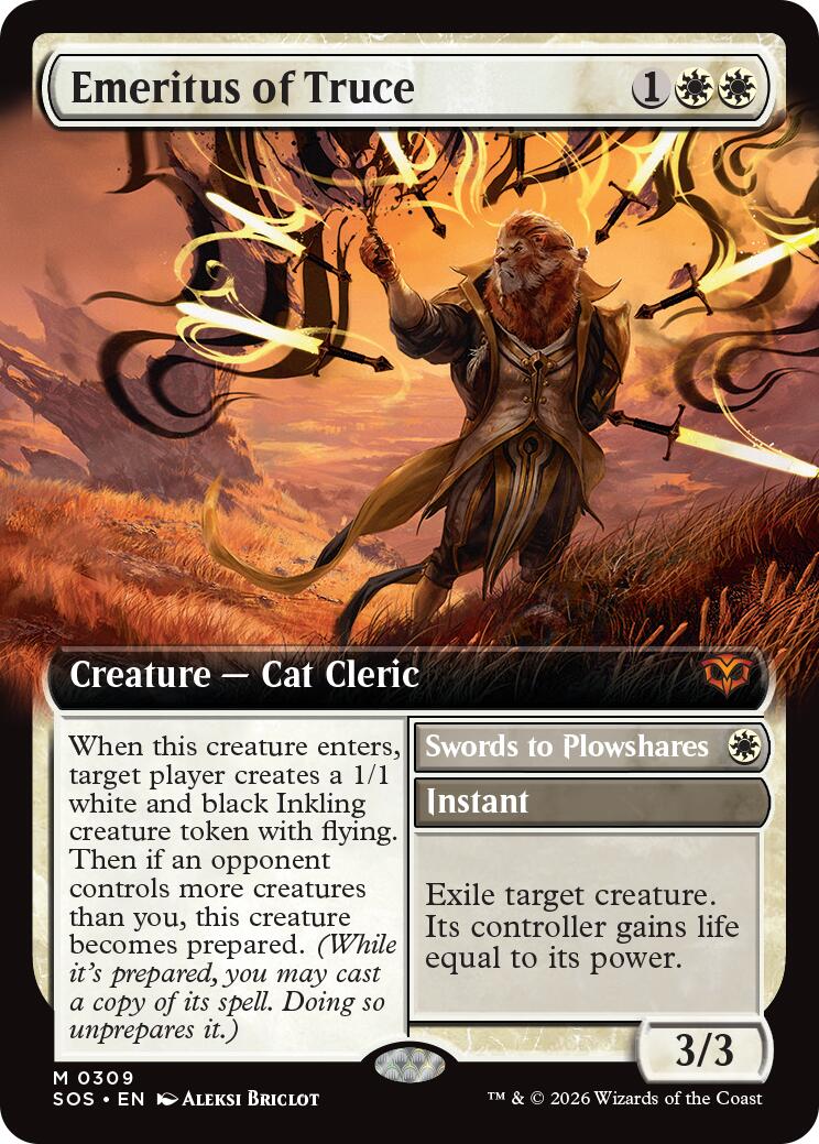 Emeritus of Truce (Extended Art) [Secrets of Strixhaven] | Total Play