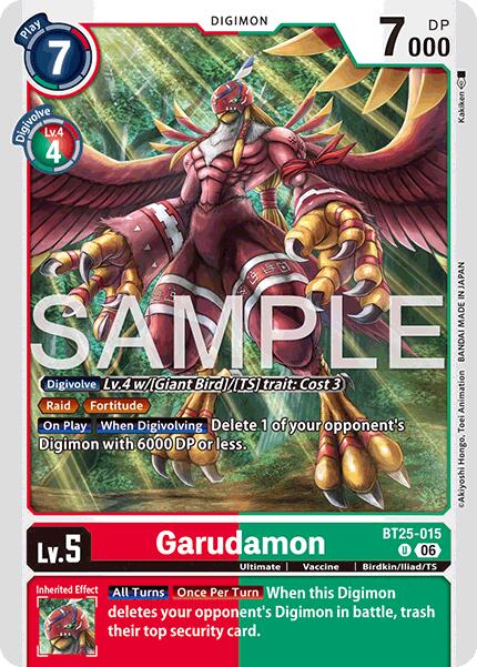 Garudamon [BT25-015] [Dual Revolution] | Total Play