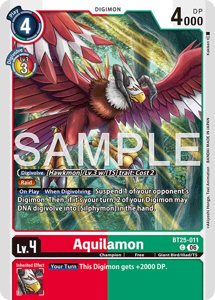 Aquilamon [BT25-011] [Dual Revolution] | Total Play