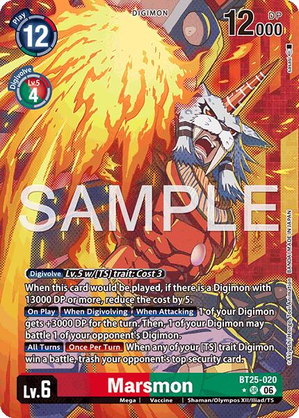 Marsmon [BT25-020] (Alternate Art) [Dual Revolution] | Total Play