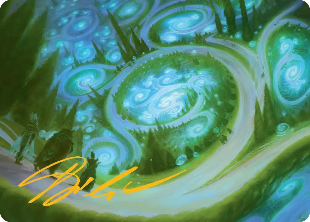 Mathemagics Art Card (Gold-Stamped Signature) [Secrets of Strixhaven Art Series] | Total Play