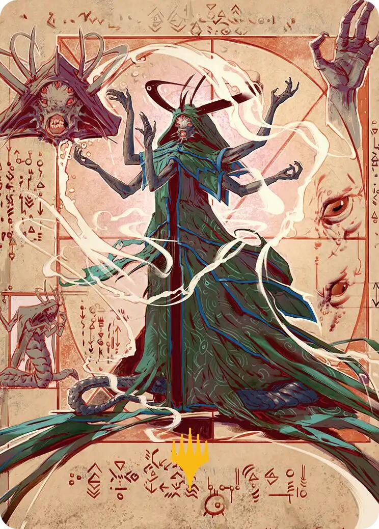 Tragedy Feaster Art Card (Gold-Stamped Planeswalker Symbol) [Secrets of Strixhaven Art Series] | Total Play