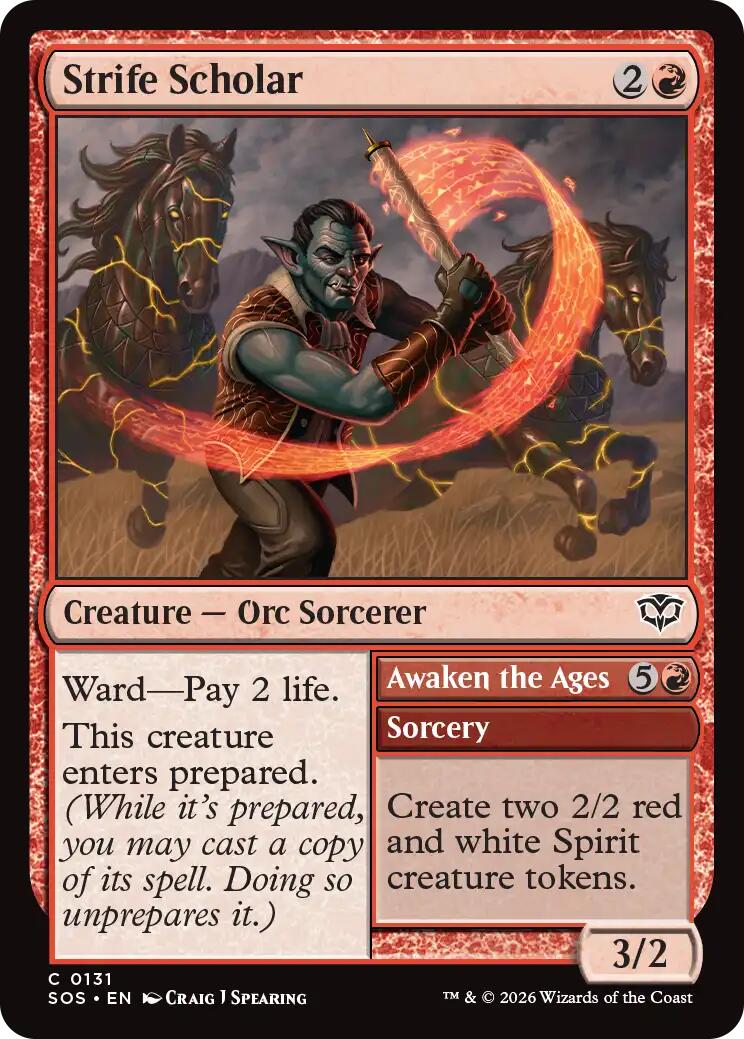 Strife Scholar [Secrets of Strixhaven] | Total Play