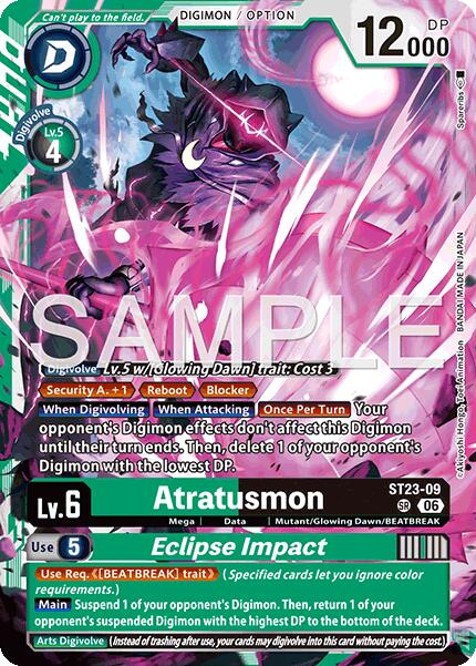 Atratusmon // Eclipse Impact [ST23-09] [Starter Deck: Beatbreak] | Total Play
