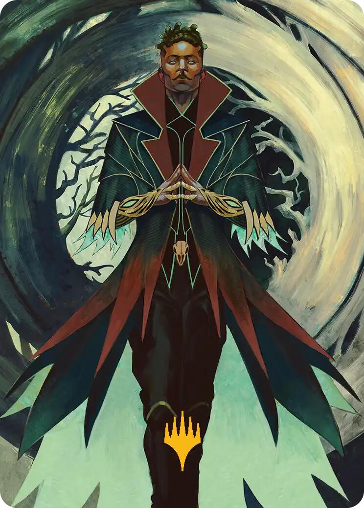 Professor Dellian Fel Art Card (Gold-Stamped Planeswalker Symbol) [Secrets of Strixhaven Art Series] | Total Play