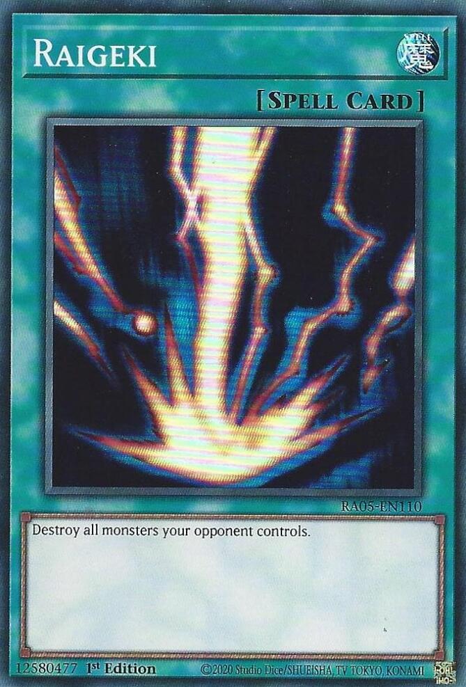 Raigeki [RA05-EN110] Super Rare | Total Play