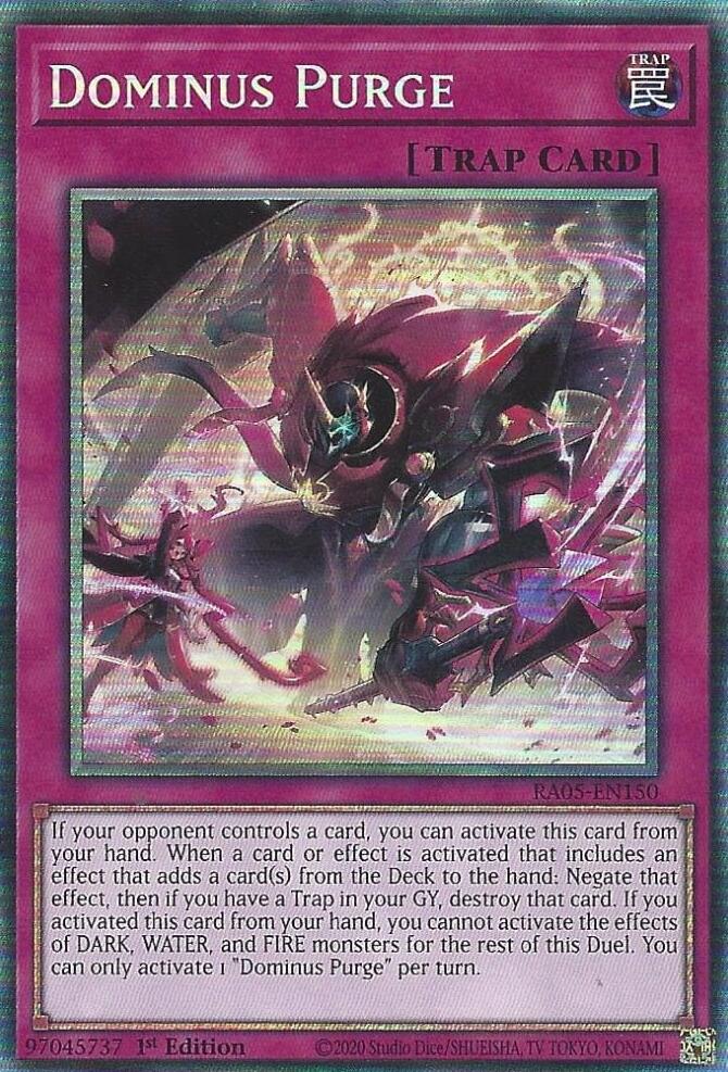 Dominus Purge (Collector's Rare) [RA05-EN150] Collector's Rare | Total Play