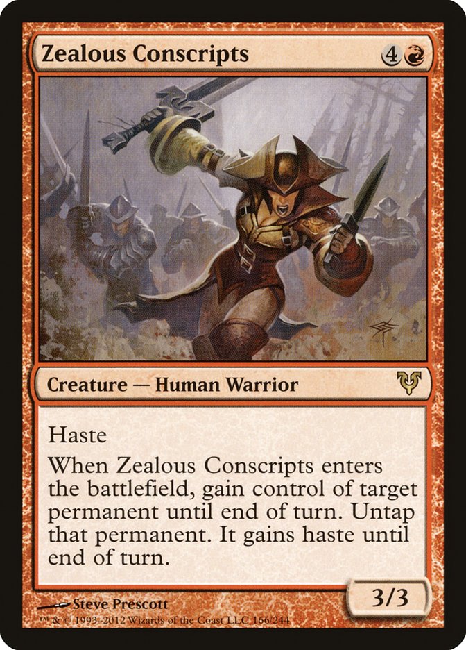 Zealous Conscripts [Avacyn Restored] | Total Play