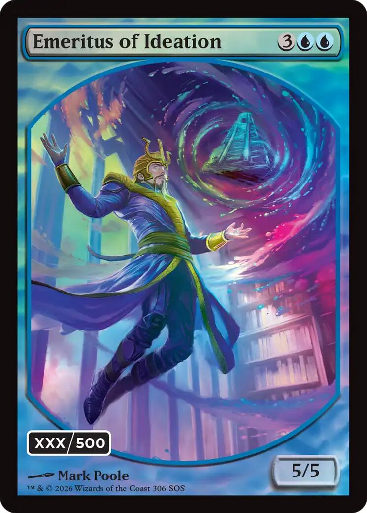 Emeritus of Ideation (Serial Numbered) [Secrets of Strixhaven] | Total Play