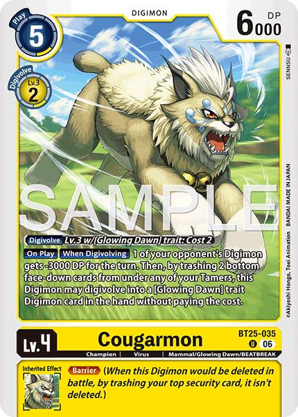 Cougarmon [BT25-035] [Dual Revolution] | Total Play