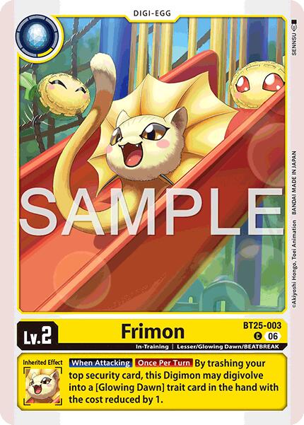 Frimon [BT25-003] [Dual Revolution] | Total Play