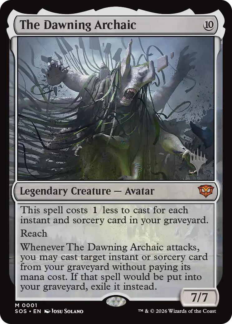 The Dawning Archaic [Secrets of Strixhaven Promos] | Total Play