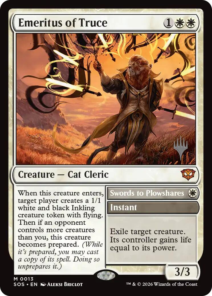 Emeritus of Truce [Secrets of Strixhaven Promos] | Total Play