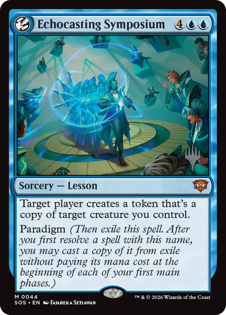 Echocasting Symposium [Secrets of Strixhaven Promos] | Total Play