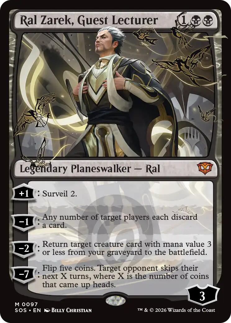Ral Zarek, Guest Lecturer [Secrets of Strixhaven Promos] | Total Play