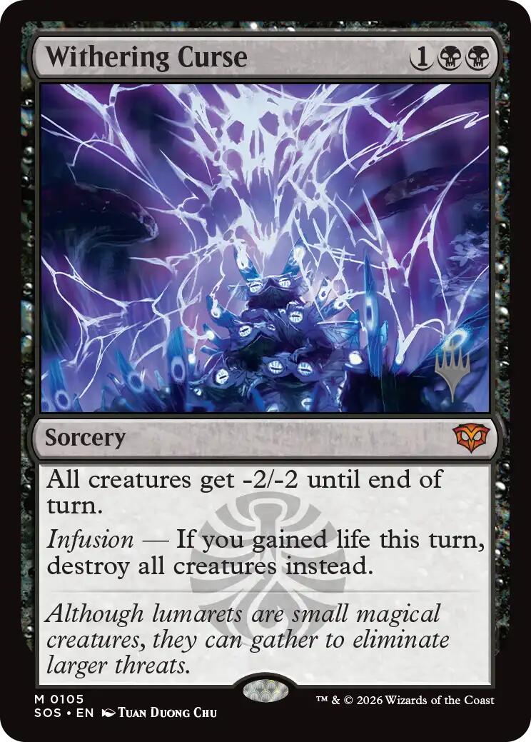 Withering Curse [Secrets of Strixhaven Promos] | Total Play