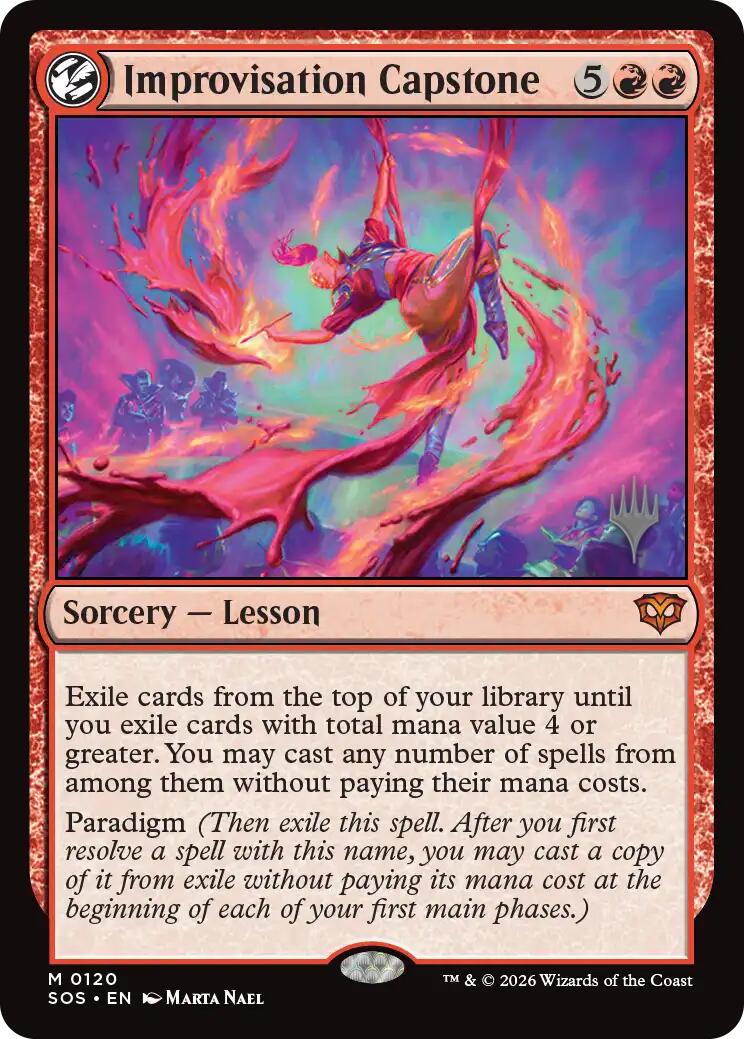 Improvisation Capstone [Secrets of Strixhaven Promos] | Total Play