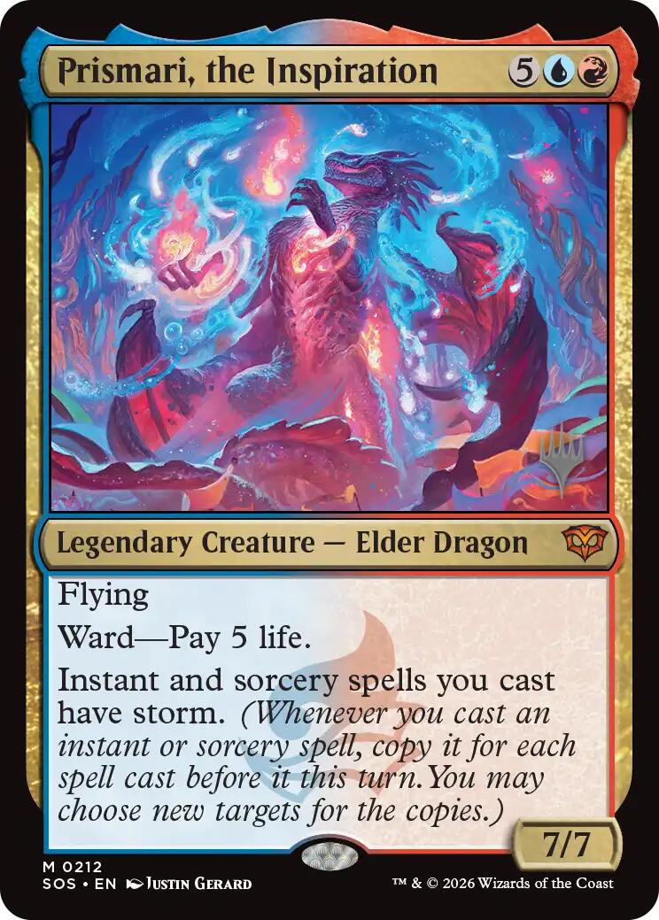 Prismari, the Inspiration [Secrets of Strixhaven Promos] | Total Play