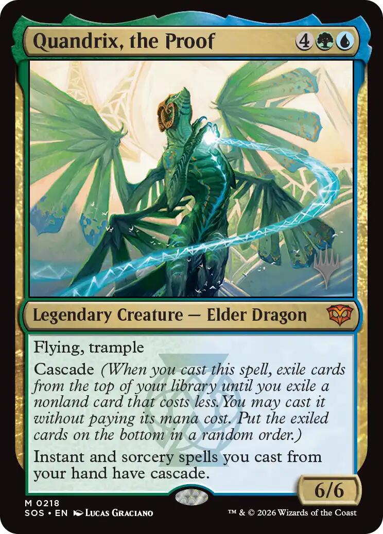 Quandrix, the Proof [Secrets of Strixhaven Promos] | Total Play