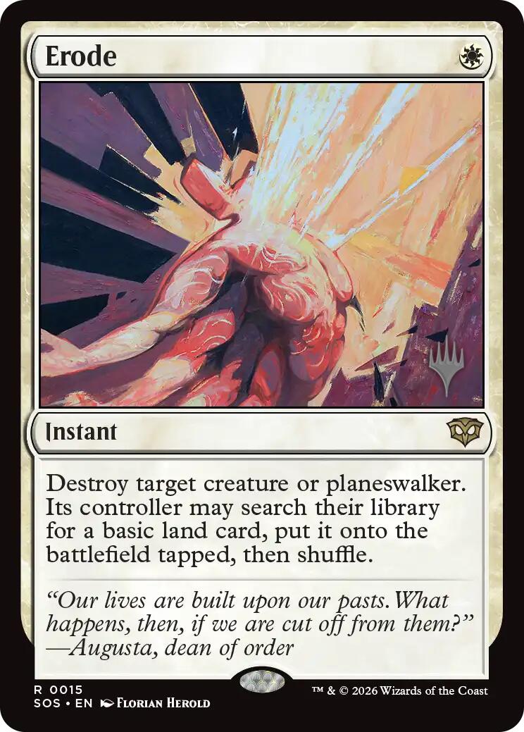 Erode [Secrets of Strixhaven Promos] | Total Play