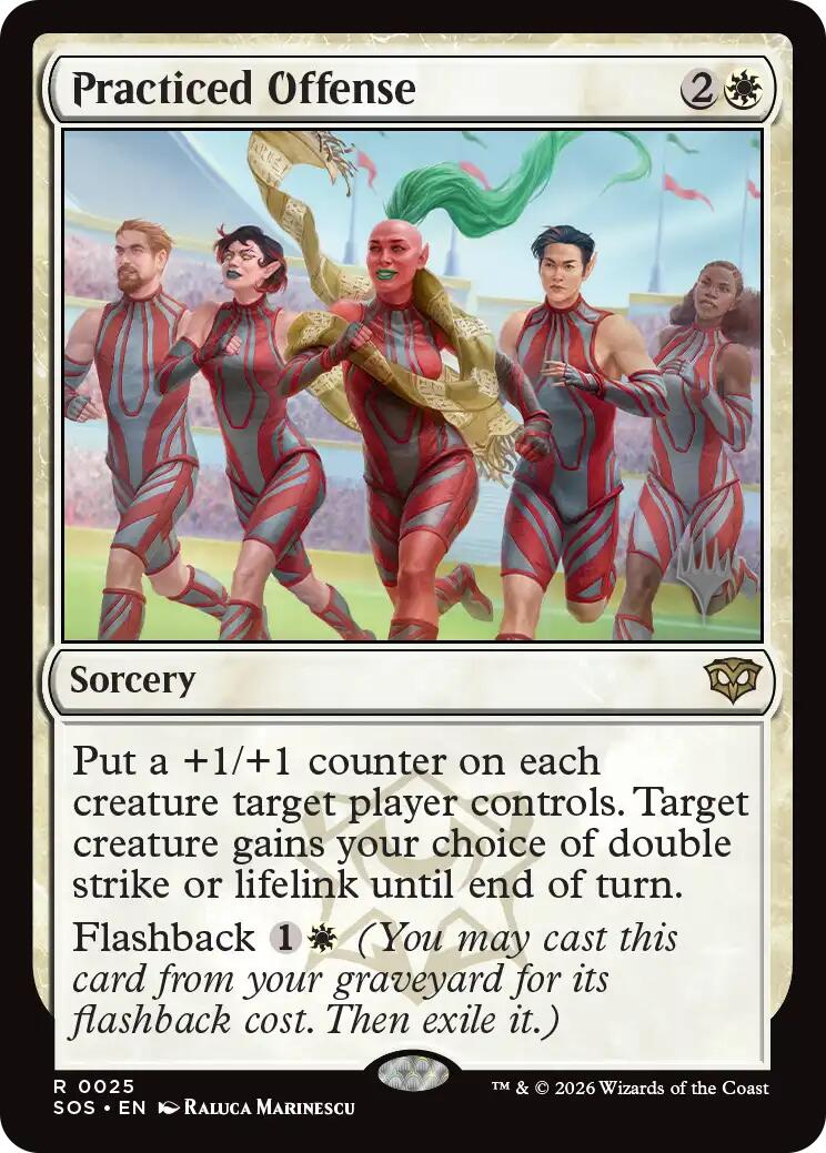 Practiced Offense [Secrets of Strixhaven Promos] | Total Play